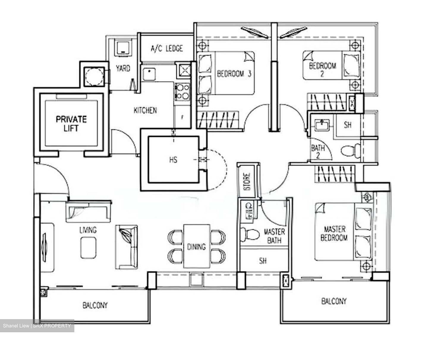 Esta Ruby (D14), Apartment #559840391